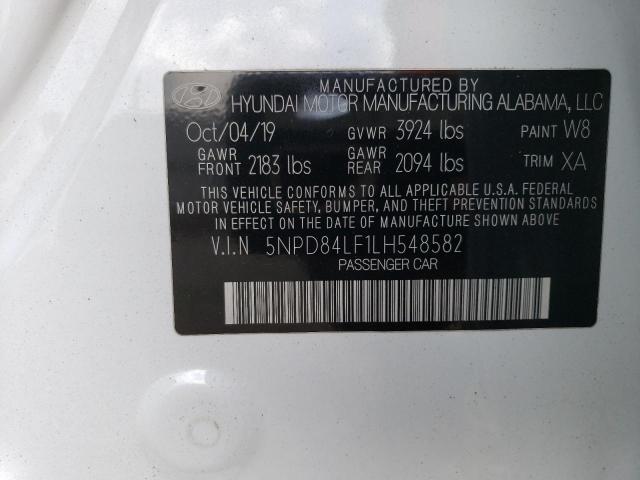 Photo 11 VIN: 5NPD84LF1LH548582 - HYUNDAI ELANTRA 