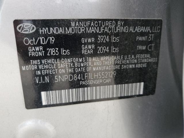 Photo 12 VIN: 5NPD84LF1LH552129 - HYUNDAI ELANTRA SE 