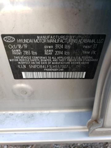 Photo 12 VIN: 5NPD84LF1LH557007 - HYUNDAI ELANTRA SE 