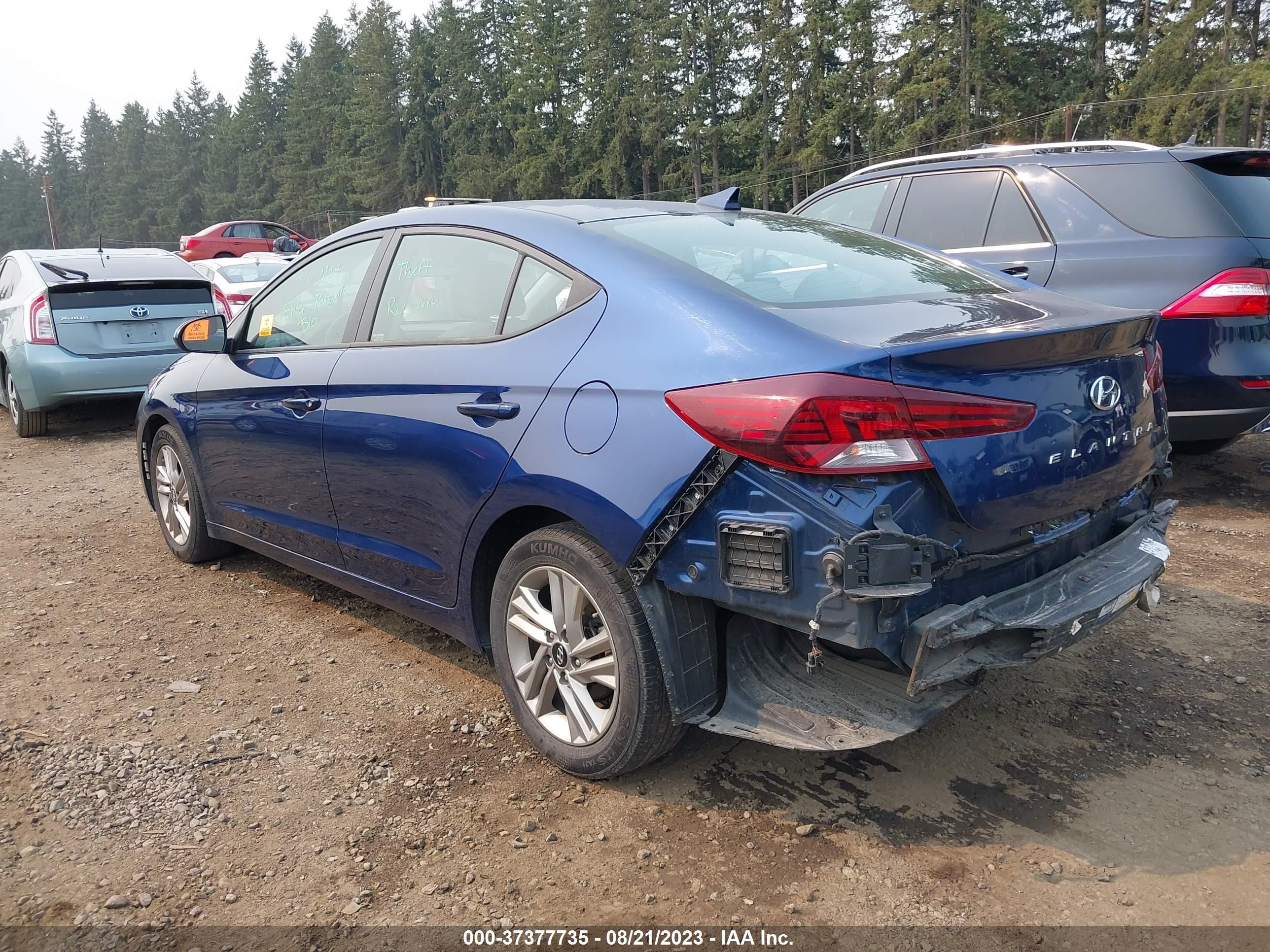 Photo 2 VIN: 5NPD84LF1LH560148 - HYUNDAI ELANTRA SE 