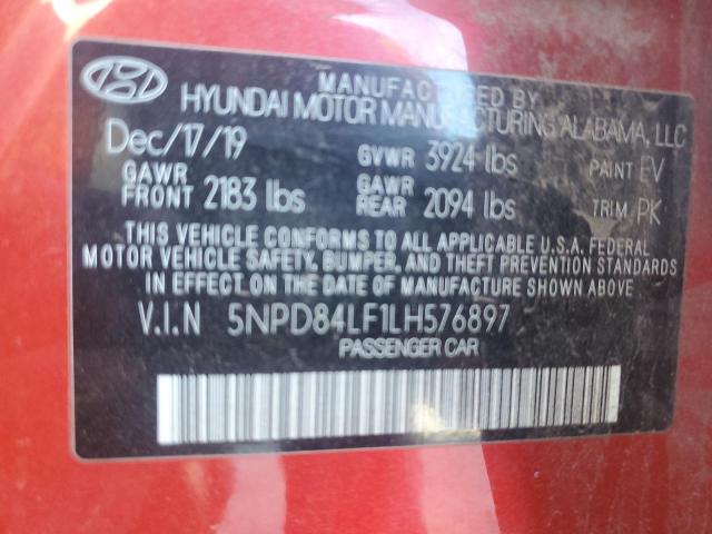 Photo 11 VIN: 5NPD84LF1LH576897 - HYUNDAI ELANTRA 