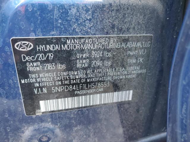 Photo 11 VIN: 5NPD84LF1LH578553 - HYUNDAI ELANTRA 