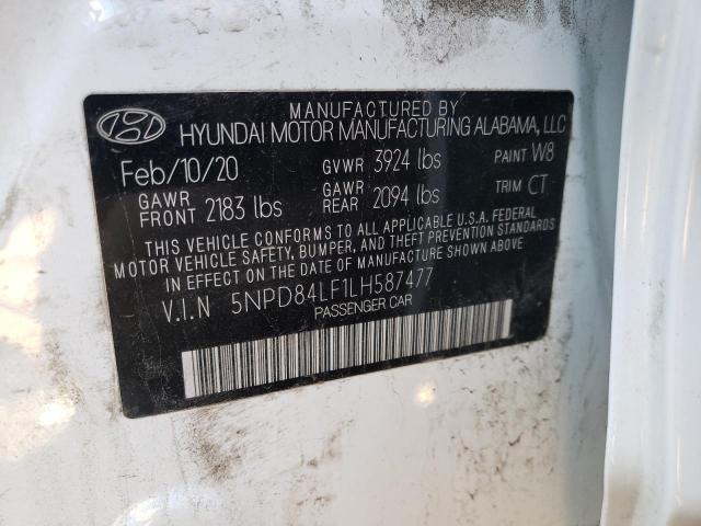 Photo 9 VIN: 5NPD84LF1LH587477 - HYUNDAI ELANTRA SE 