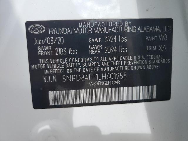 Photo 12 VIN: 5NPD84LF1LH601958 - HYUNDAI ELANTRA SE 