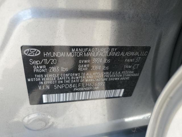 Photo 12 VIN: 5NPD84LF1LH626892 - HYUNDAI ELANTRA SE 