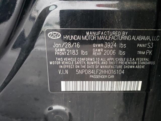 Photo 11 VIN: 5NPD84LF2HH016104 - HYUNDAI ELANTRA 