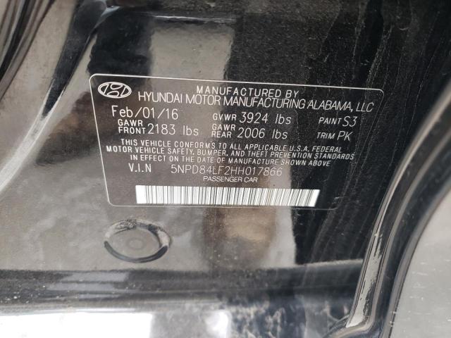 Photo 11 VIN: 5NPD84LF2HH017866 - HYUNDAI ELANTRA 