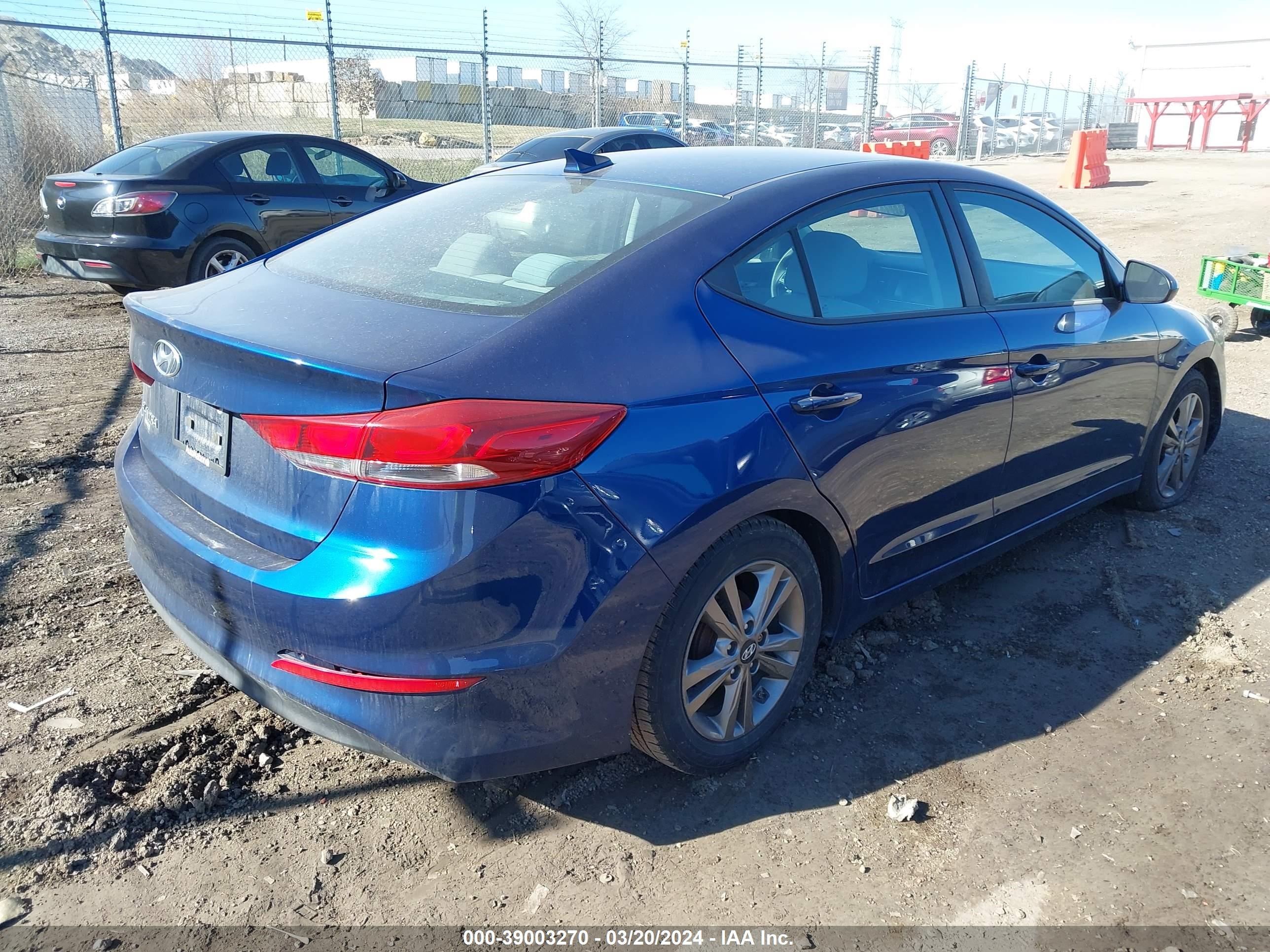 Photo 3 VIN: 5NPD84LF2HH040063 - HYUNDAI ELANTRA 