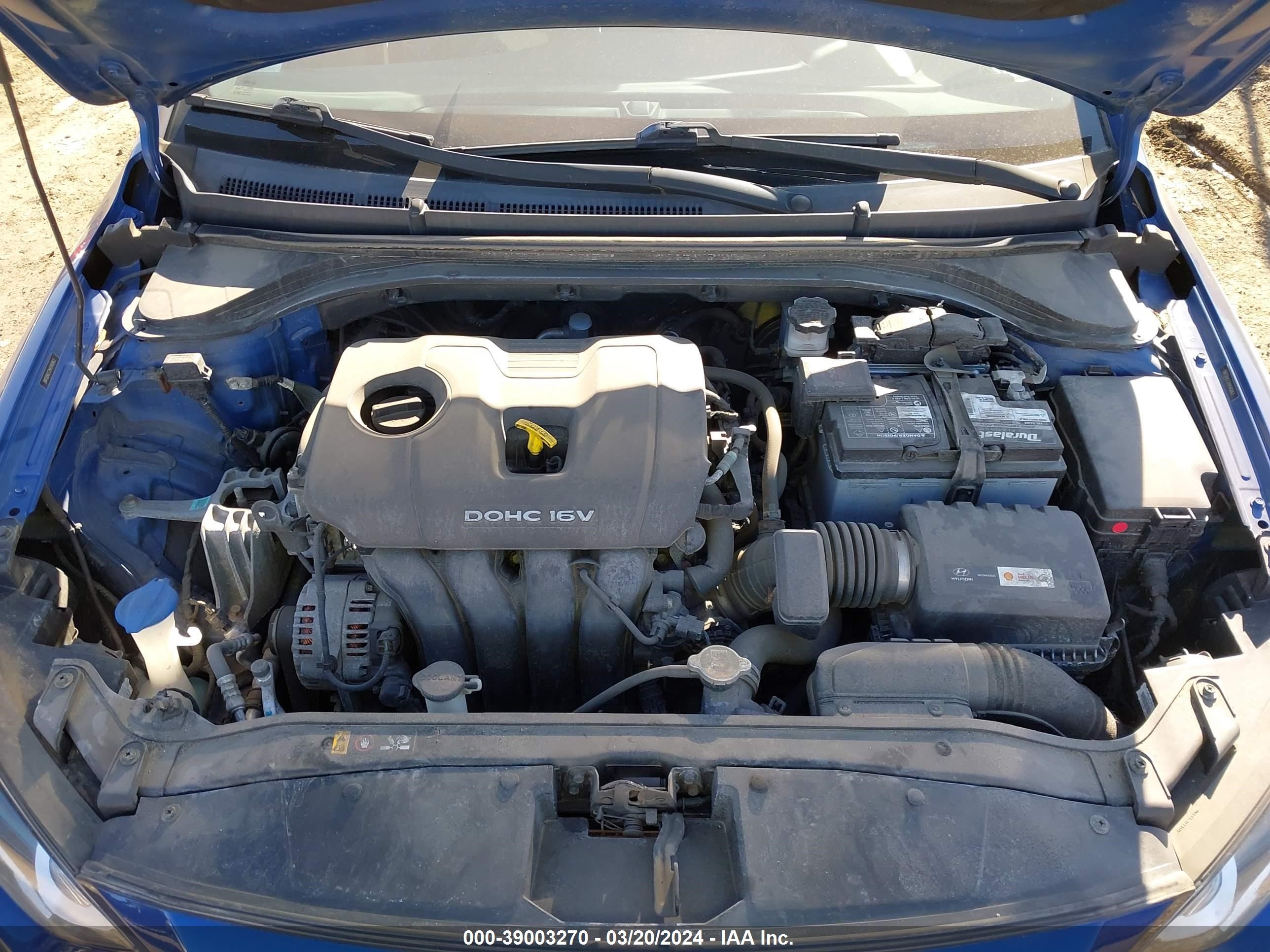 Photo 9 VIN: 5NPD84LF2HH040063 - HYUNDAI ELANTRA 