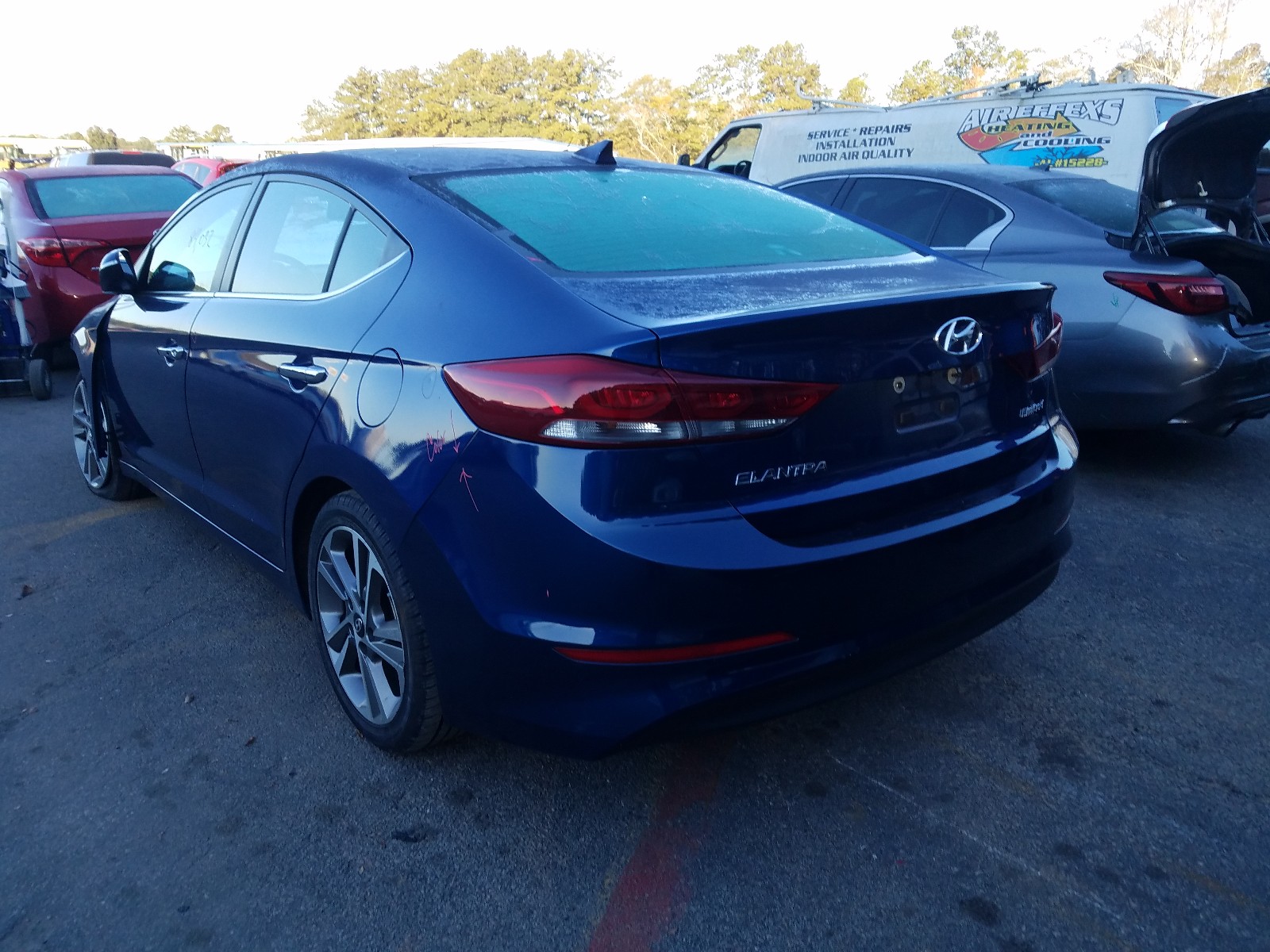 Photo 2 VIN: 5NPD84LF2HH046154 - HYUNDAI ELANTRA SE 