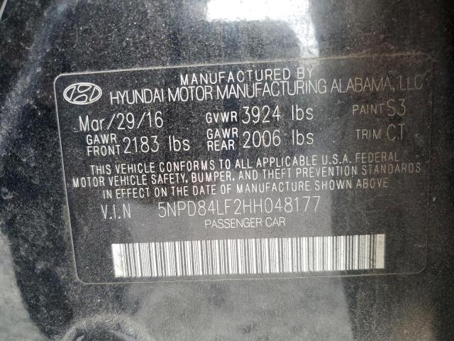 Photo 11 VIN: 5NPD84LF2HH048177 - HYUNDAI ELANTRA SE 