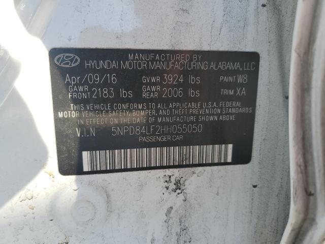 Photo 12 VIN: 5NPD84LF2HH055050 - HYUNDAI ELANTRA 