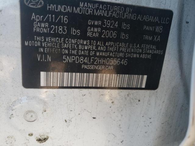 Photo 11 VIN: 5NPD84LF2HH055646 - HYUNDAI ELANTRA 