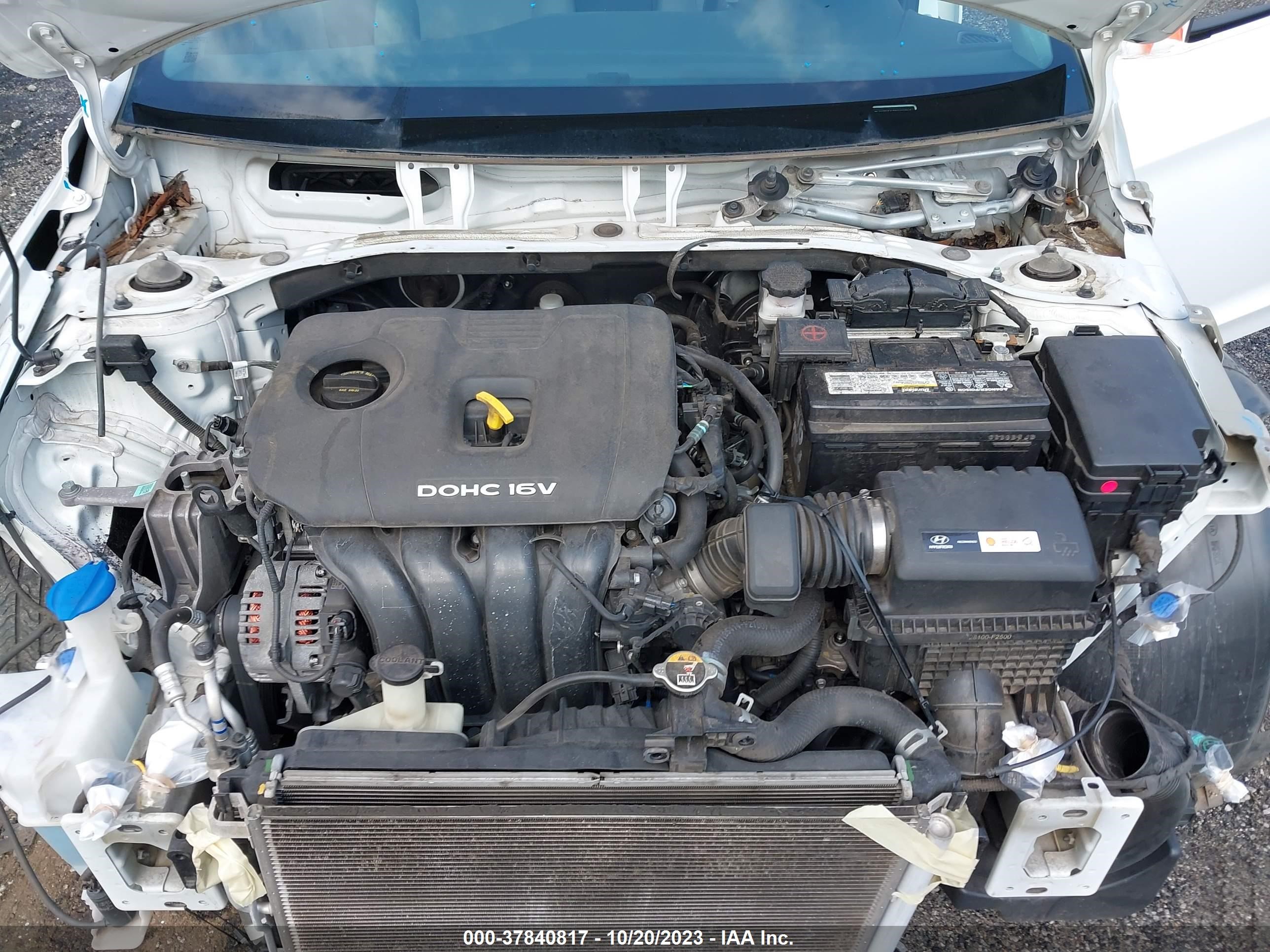 Photo 9 VIN: 5NPD84LF2HH058918 - HYUNDAI ELANTRA 