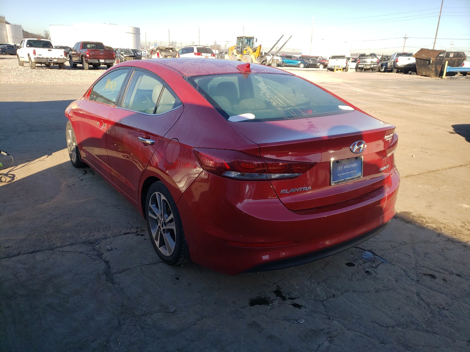 Photo 2 VIN: 5NPD84LF2HH062001 - HYUNDAI ELANTRA SE 