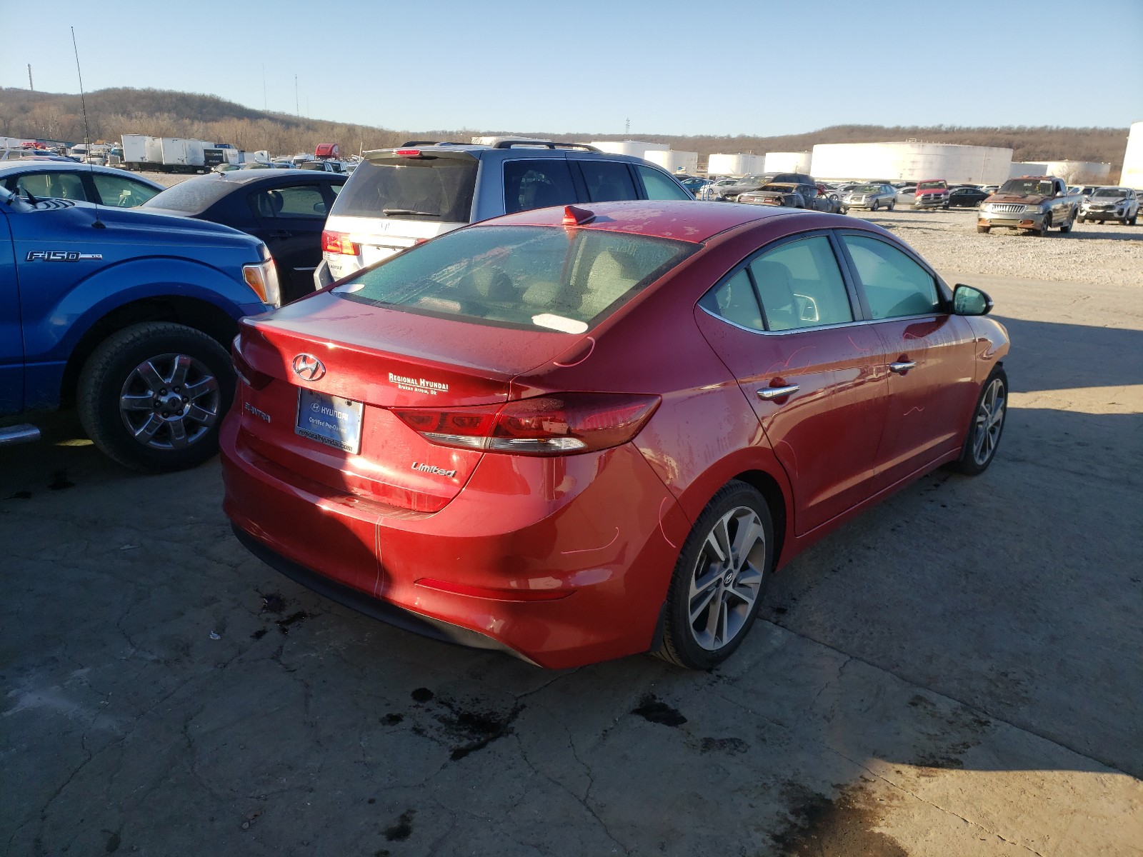 Photo 3 VIN: 5NPD84LF2HH062001 - HYUNDAI ELANTRA SE 