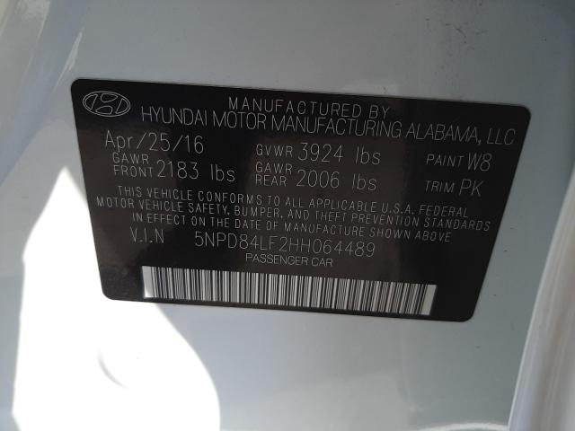 Photo 9 VIN: 5NPD84LF2HH064489 - HYUNDAI ELANTRA SE 