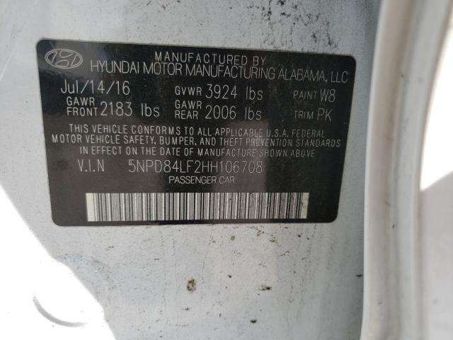 Photo 9 VIN: 5NPD84LF2HH106708 - HYUNDAI ELANTRA SE 