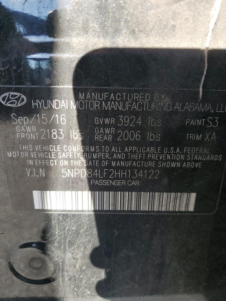 Photo 11 VIN: 5NPD84LF2HH134122 - HYUNDAI ELANTRA 