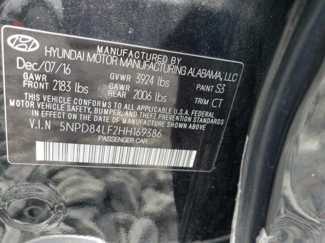 Photo 11 VIN: 5NPD84LF2HH169386 - HYUNDAI ELANTRA SE 