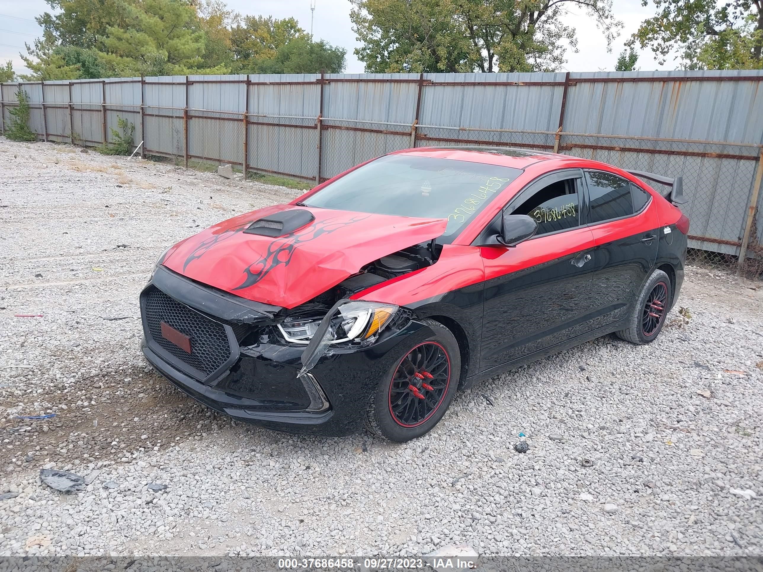 Photo 1 VIN: 5NPD84LF2HH200717 - HYUNDAI ELANTRA 