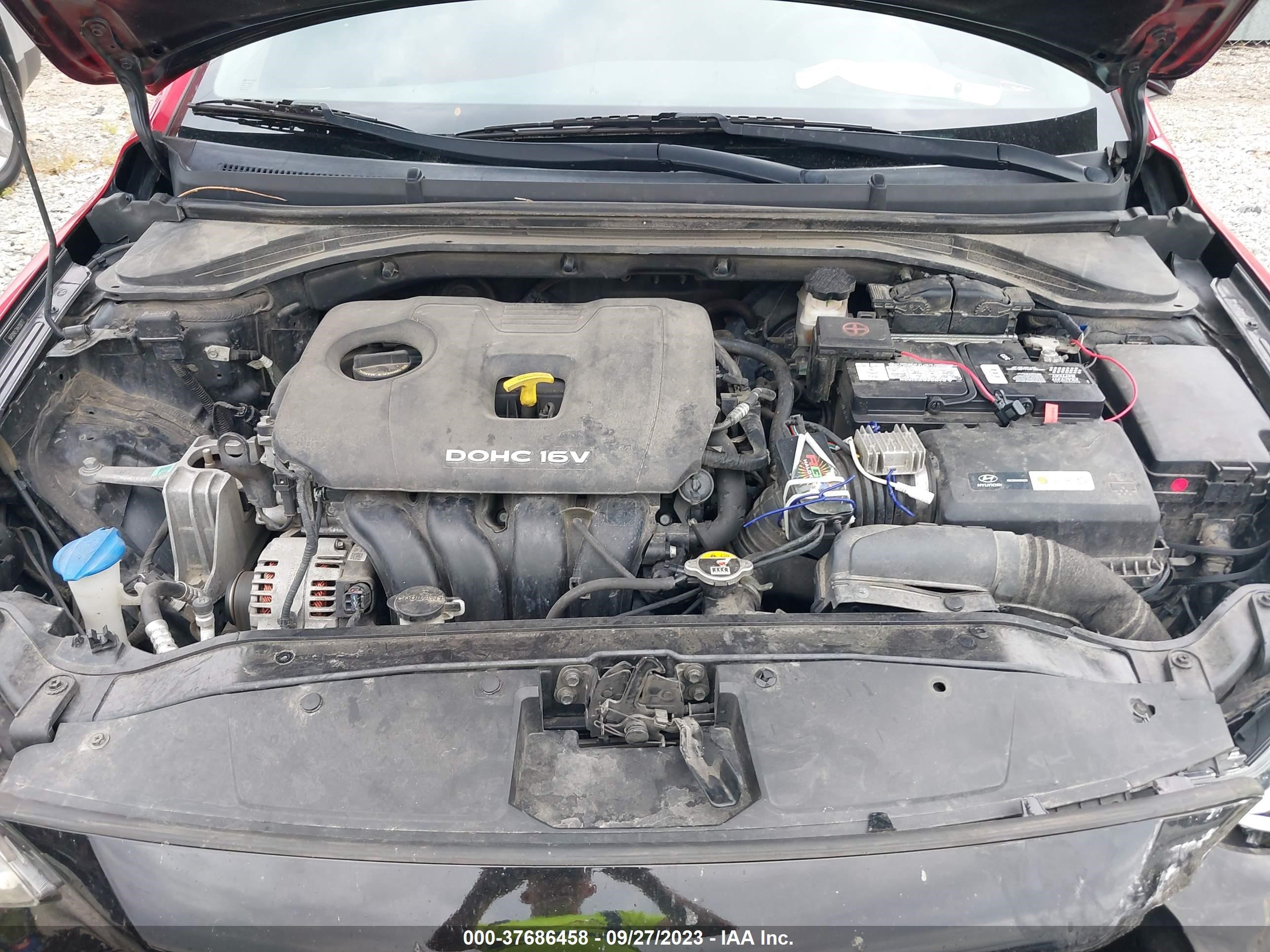 Photo 9 VIN: 5NPD84LF2HH200717 - HYUNDAI ELANTRA 