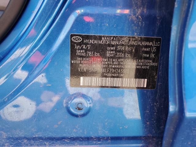 Photo 11 VIN: 5NPD84LF2JH243802 - HYUNDAI ELANTRA 