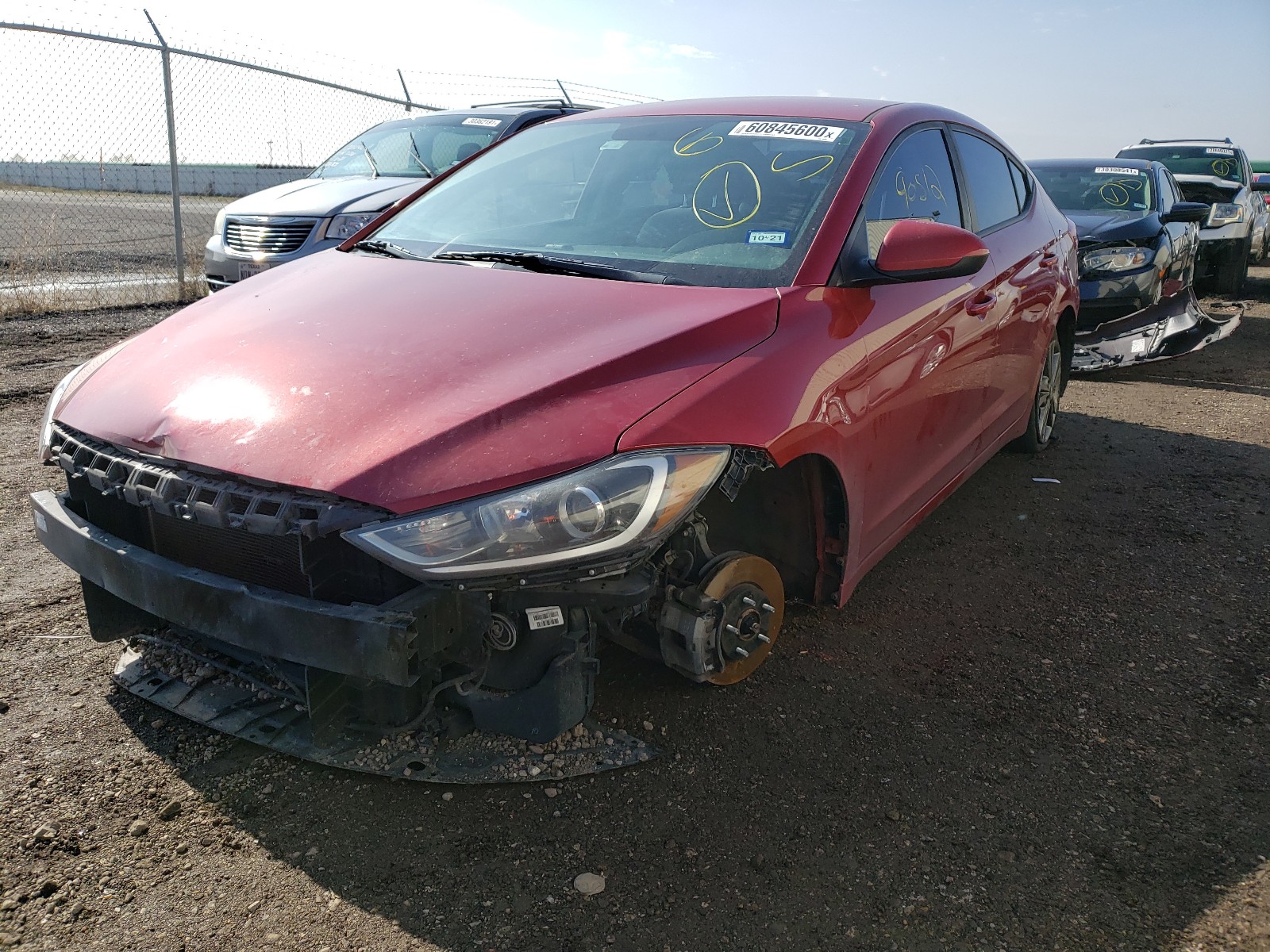 Photo 1 VIN: 5NPD84LF2JH248286 - HYUNDAI ELANTRA SE 