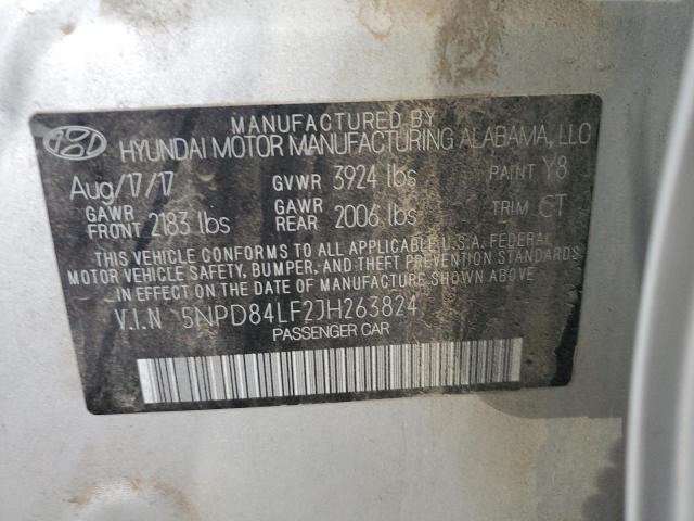 Photo 9 VIN: 5NPD84LF2JH263824 - HYUNDAI ELANTRA SE 