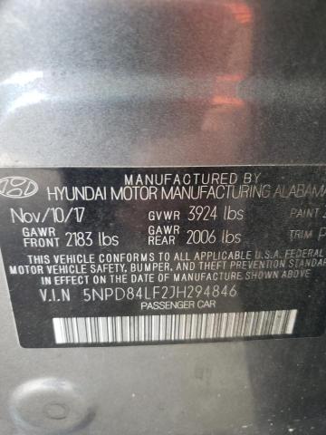 Photo 12 VIN: 5NPD84LF2JH294846 - HYUNDAI ELANTRA SE 