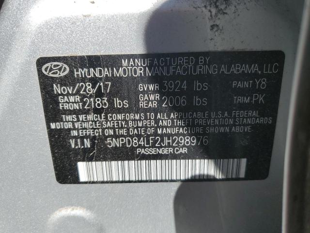 Photo 11 VIN: 5NPD84LF2JH298976 - HYUNDAI ELANTRA SE 