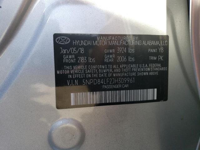 Photo 11 VIN: 5NPD84LF2JH309961 - HYUNDAI ELANTRA 