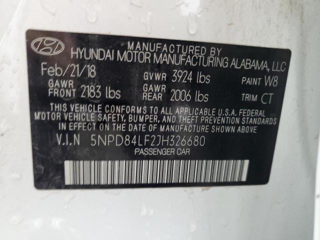 Photo 11 VIN: 5NPD84LF2JH326680 - HYUNDAI ELANTRA SE 