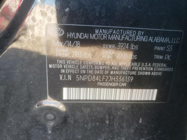 Photo 9 VIN: 5NPD84LF2JH336139 - HYUNDAI ELANTRA SE 