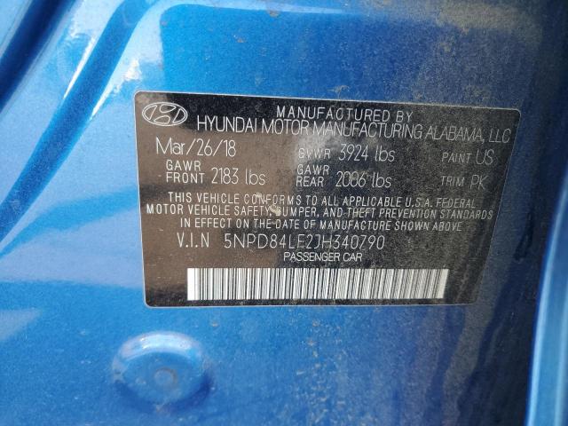 Photo 11 VIN: 5NPD84LF2JH340790 - HYUNDAI ELANTRA SE 