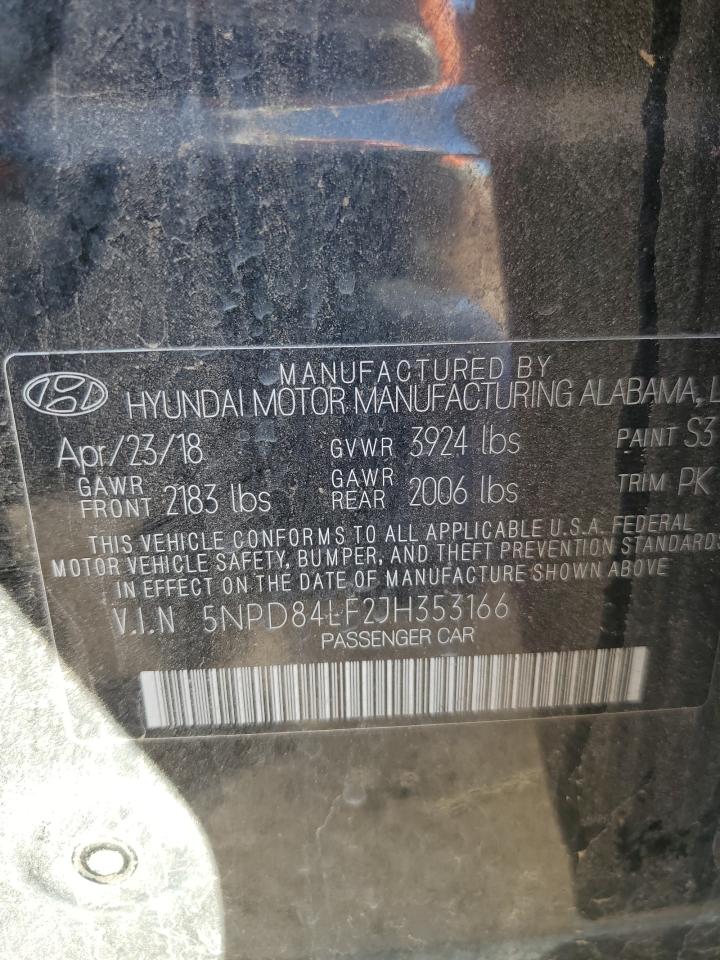 Photo 11 VIN: 5NPD84LF2JH353166 - HYUNDAI ELANTRA 