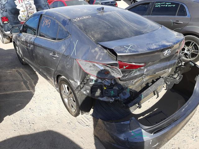 Photo 2 VIN: 5NPD84LF2JH383865 - HYUNDAI ELANTRA SE 