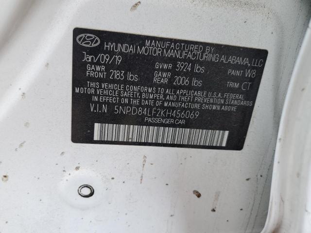 Photo 11 VIN: 5NPD84LF2KH456069 - HYUNDAI ELANTRA 