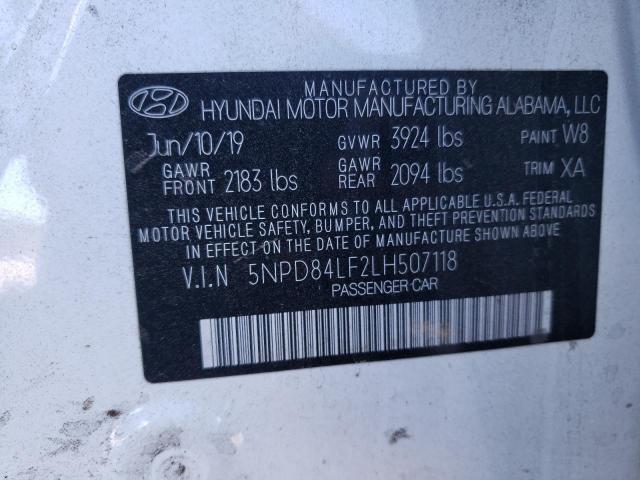 Photo 9 VIN: 5NPD84LF2LH507118 - HYUNDAI ELANTRA SE 