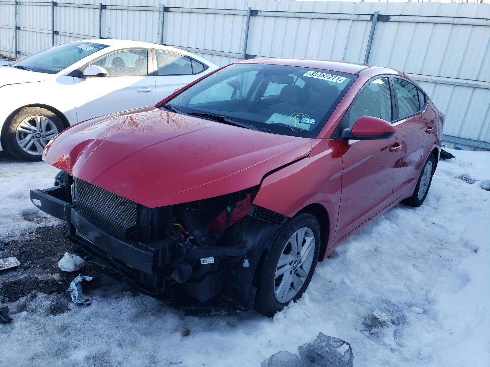 Photo 1 VIN: 5NPD84LF2LH553841 - HYUNDAI ELANTRA SE 