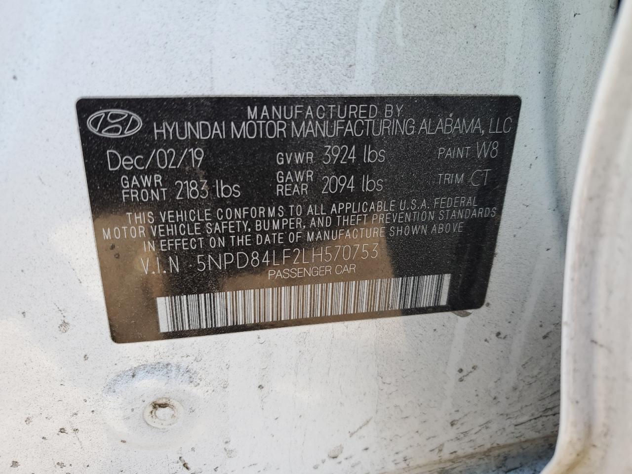 Photo 11 VIN: 5NPD84LF2LH570753 - HYUNDAI ELANTRA 