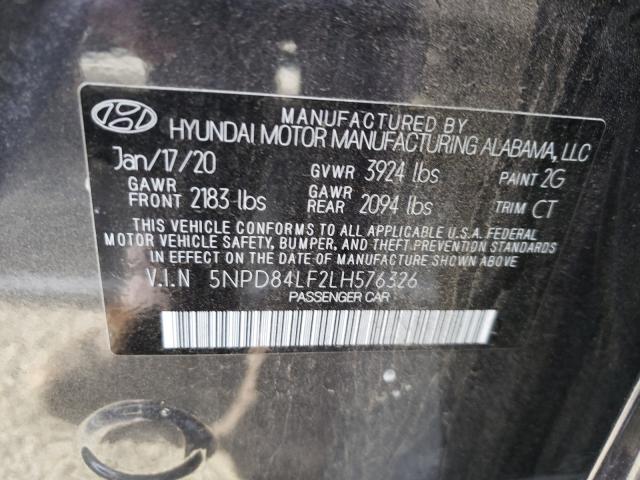 Photo 9 VIN: 5NPD84LF2LH576326 - HYUNDAI ELANTRA SE 