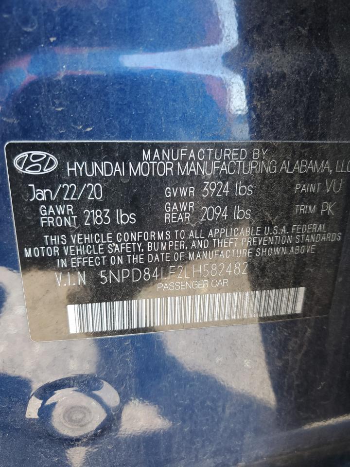 Photo 11 VIN: 5NPD84LF2LH582482 - HYUNDAI ELANTRA 