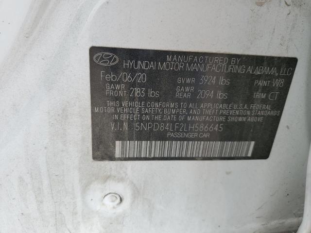 Photo 11 VIN: 5NPD84LF2LH586645 - HYUNDAI ELANTRA SE 