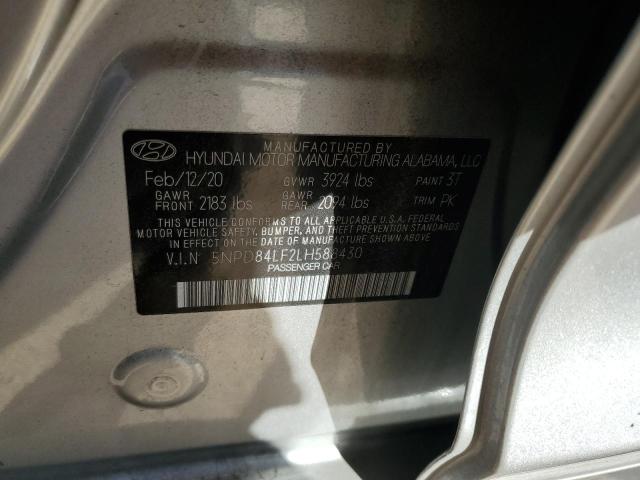 Photo 11 VIN: 5NPD84LF2LH588430 - HYUNDAI ELANTRA SE 