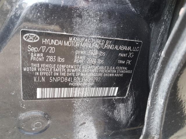 Photo 9 VIN: 5NPD84LF2LH629297 - HYUNDAI ELANTRA SE 