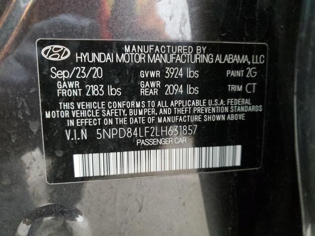 Photo 11 VIN: 5NPD84LF2LH631857 - HYUNDAI ELANTRA 