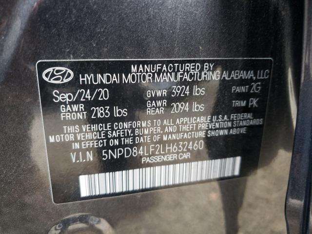 Photo 9 VIN: 5NPD84LF2LH632460 - HYUNDAI ELANTRA SE 