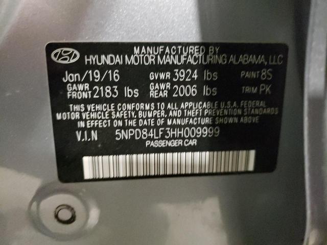 Photo 12 VIN: 5NPD84LF3HH009999 - HYUNDAI ELANTRA SE 