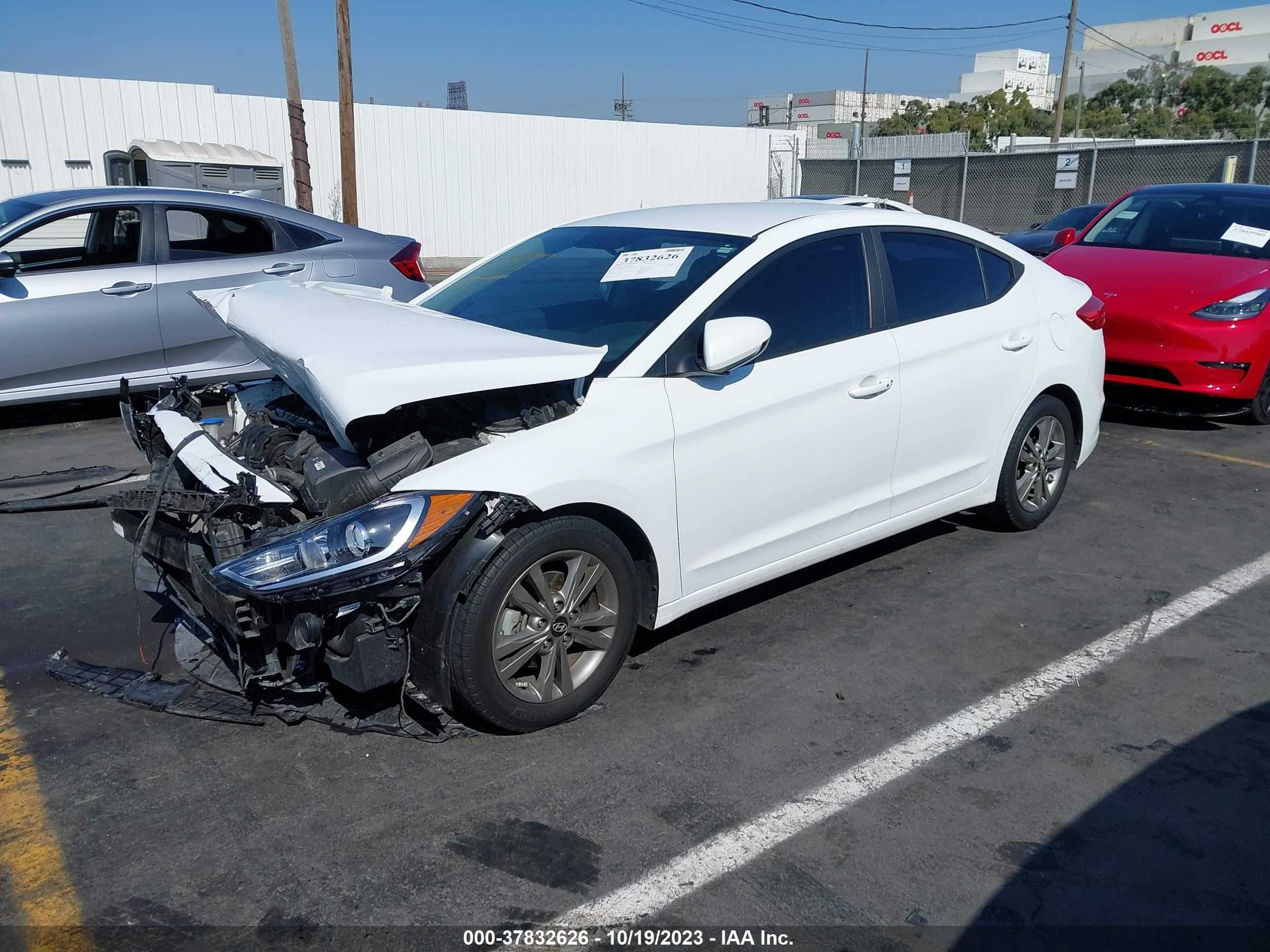 Photo 1 VIN: 5NPD84LF3HH017763 - HYUNDAI ELANTRA 